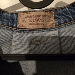 Jean skirt by Zara in Medium